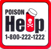 Poison Help Magnet (Shipped)