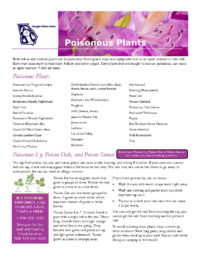 Poisonous Plants (Downloadable)